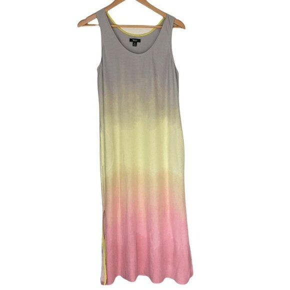 Simply Vera by Vera Wang Gradient Pastel Maxi Dress with Pockets - Picture 1 of 7
